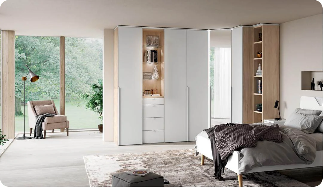 chambre moderne blanc bloom celio